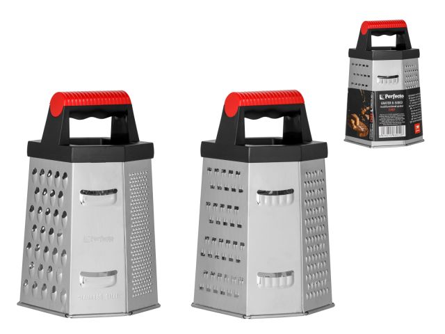 Изображение 2 Терка 6-ти гранная, многофункциональная, серия CHEF, PERFECTO LINEA