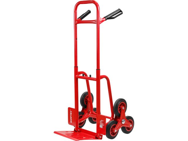 Тележка складная WORTEX FT 1025-6, 250 кг/ 100 кг, 6 колес для ступеней