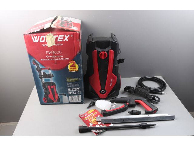 Очиститель высокого давления WORTEX PW 1620 2.20 кВт, 165 бар, 450 л/ч уцененный (4545103680)