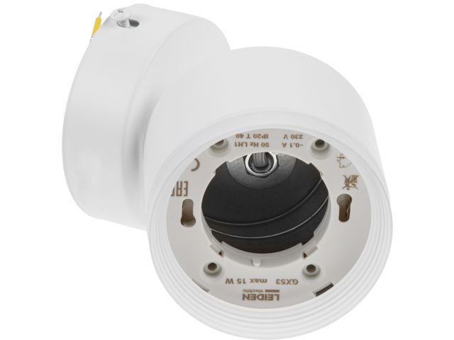 Изображение 5 Светильник накладной поворотный/белый GX53 15 Вт LEIDEN ELECTRIC