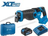Аккум. сабельная пила BULL CSR 2118 E XLTpro, SET, БЕСЩЕТ., 18 В, дер. 210 мм, 1х4 А*ч, з/у 4 А