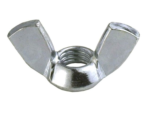 Гайка М12 барашковая, цинк, DIN 315 (15 шт в пласт. конт.) STARFIX