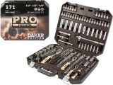 Набор головок и бит 171пр. 1/4&quot;,3/8&quot;,1/2&quot; PRO STARTUL DAKAR (PRO-171DK)