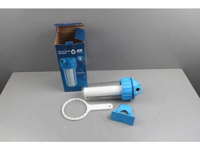 Изображение 1 Колба фильтр 10" с прозр. корп. 1", AV Engineering уцененный (7649170627)